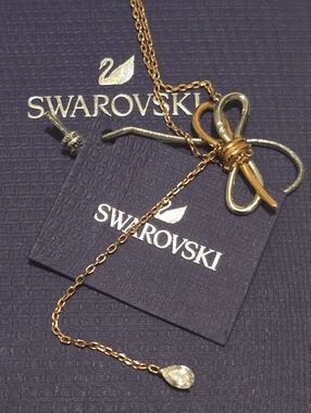 Swarovski Lifelong Bow Cry/Mix Necklace 5447082